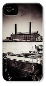 Load image into Gallery viewer, walking along the Thames - Phone Case
