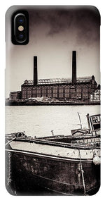 Load image into Gallery viewer, walking along the Thames - Phone Case
