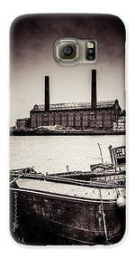 Load image into Gallery viewer, walking along the Thames - Phone Case
