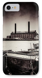 Load image into Gallery viewer, walking along the Thames - Phone Case
