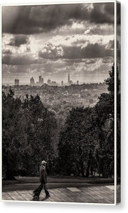 Walking the Sights - Canvas Print