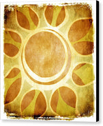 Load image into Gallery viewer, Warm Sunny Flower - Canvas Print
