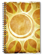 Load image into Gallery viewer, Warm Sunny Flower - Spiral Notebook
