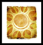 Load image into Gallery viewer, Warm Sunny Flower - Framed Print
