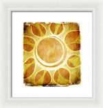 Load image into Gallery viewer, Warm Sunny Flower - Framed Print
