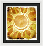 Load image into Gallery viewer, Warm Sunny Flower - Framed Print
