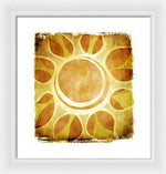 Load image into Gallery viewer, Warm Sunny Flower - Framed Print

