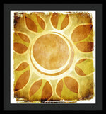 Load image into Gallery viewer, Warm Sunny Flower - Framed Print
