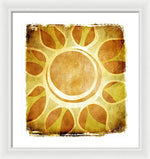 Load image into Gallery viewer, Warm Sunny Flower - Framed Print

