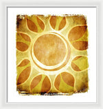 Load image into Gallery viewer, Warm Sunny Flower - Framed Print
