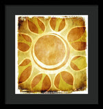 Load image into Gallery viewer, Warm Sunny Flower - Framed Print
