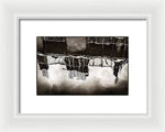 Load image into Gallery viewer, Waterside Construction - Framed Print
