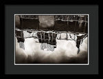 Load image into Gallery viewer, Waterside Construction - Framed Print
