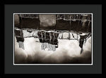 Load image into Gallery viewer, Waterside Construction - Framed Print
