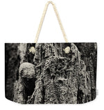 Load image into Gallery viewer, Weathered Wooden Post - Weekender Tote Bag
