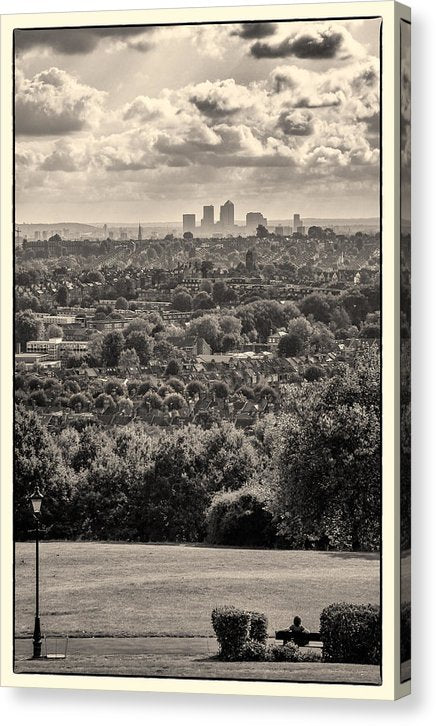 What a Great View of London Town - Canvas Print