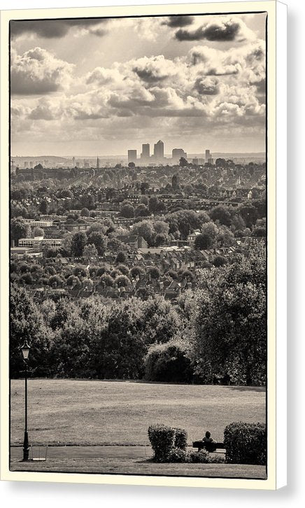 What a Great View of London Town - Canvas Print