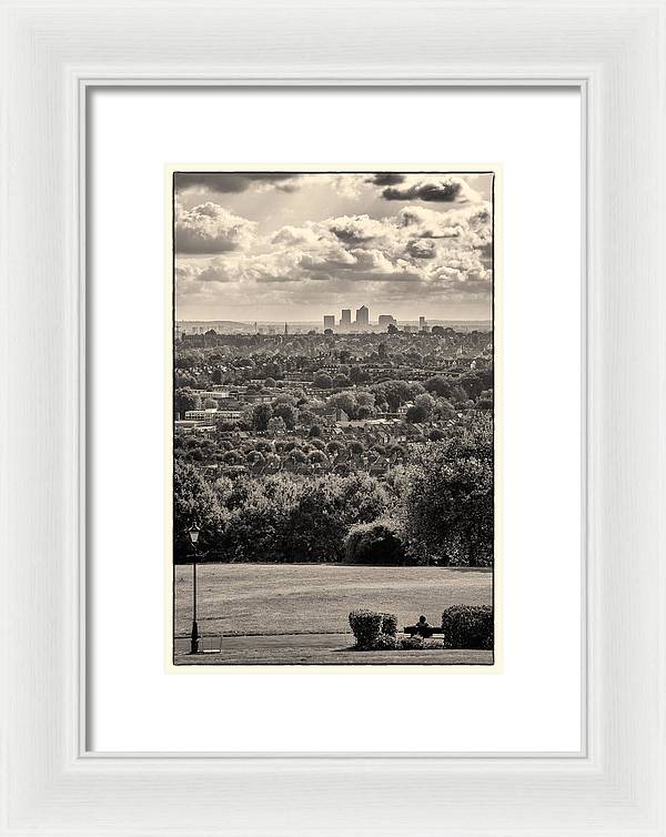 What a Great View of London Town - Framed Print