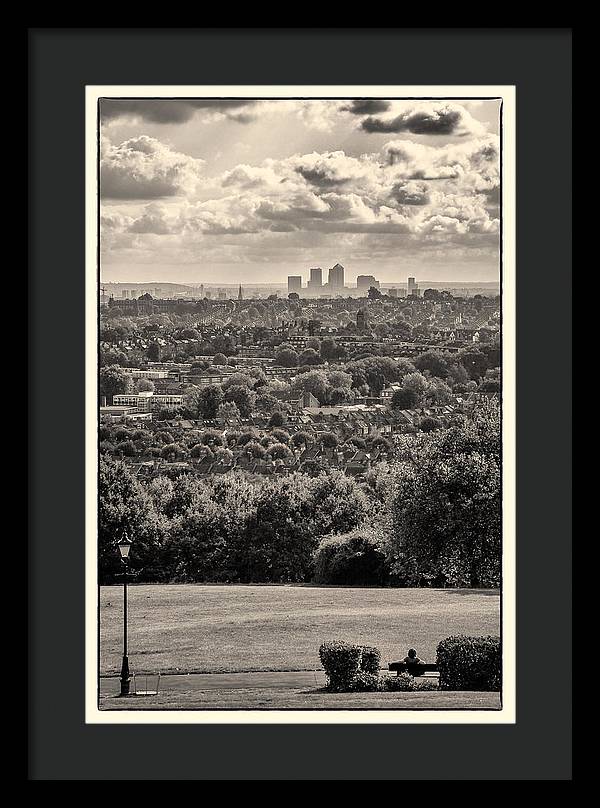 What a Great View of London Town - Framed Print