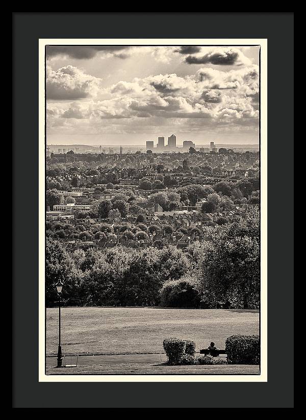 What a Great View of London Town - Framed Print