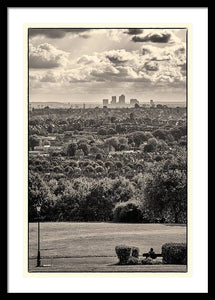 What a Great View of London Town - Framed Print