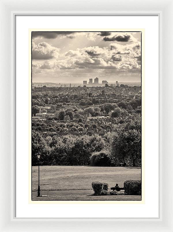 What a Great View of London Town - Framed Print