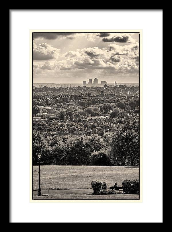 What a Great View of London Town - Framed Print