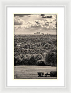 What a Great View of London Town - Framed Print