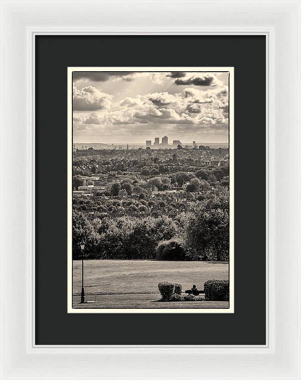 What a Great View of London Town - Framed Print