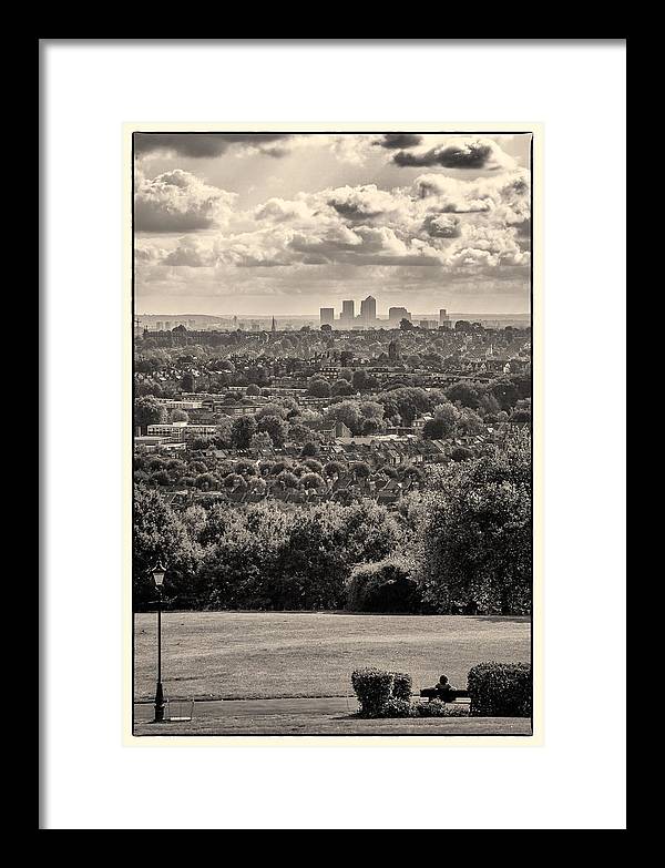 What a Great View of London Town - Framed Print