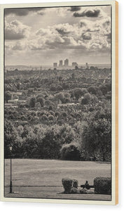 What a Great View of London Town - Wood Print