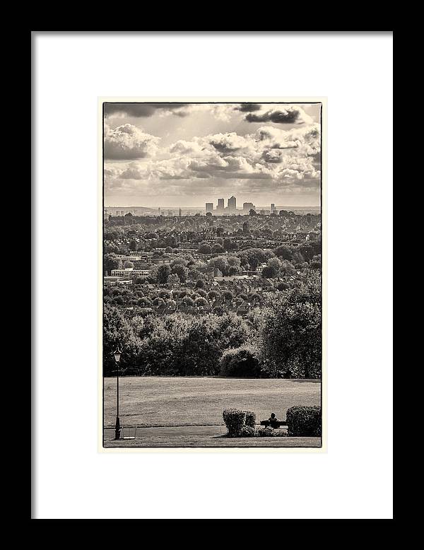 What a Great View of London Town - Framed Print