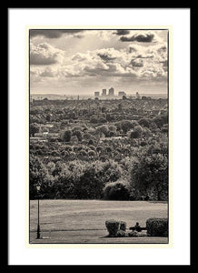 What a Great View of London Town - Framed Print