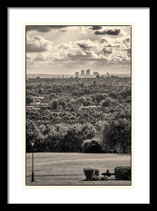 What a Great View of London Town - Framed Print