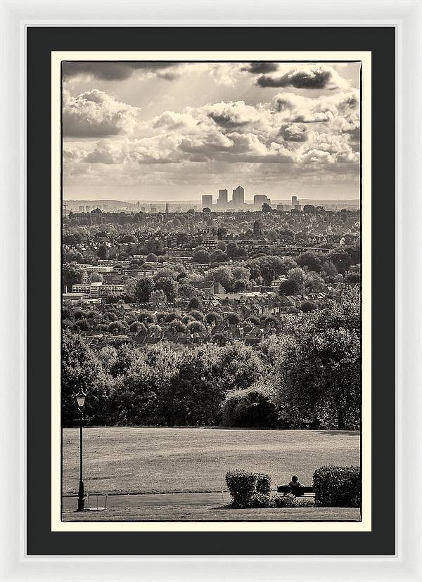 What a Great View of London Town - Framed Print