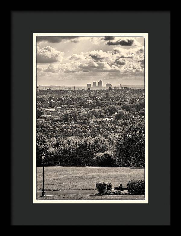 What a Great View of London Town - Framed Print