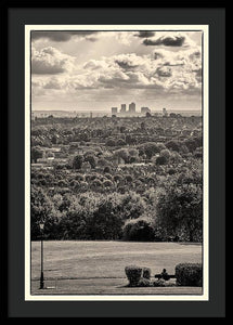 What a Great View of London Town - Framed Print