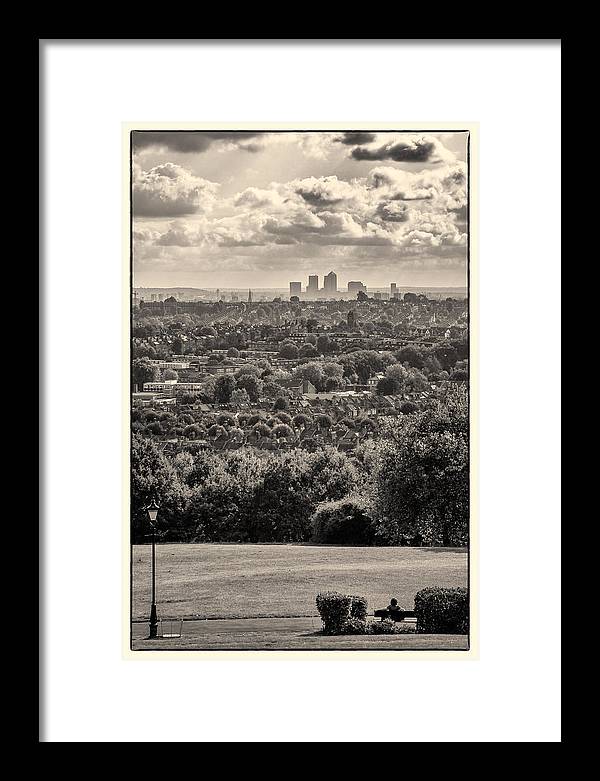 What a Great View of London Town - Framed Print