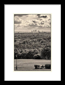 What a Great View of London Town - Framed Print