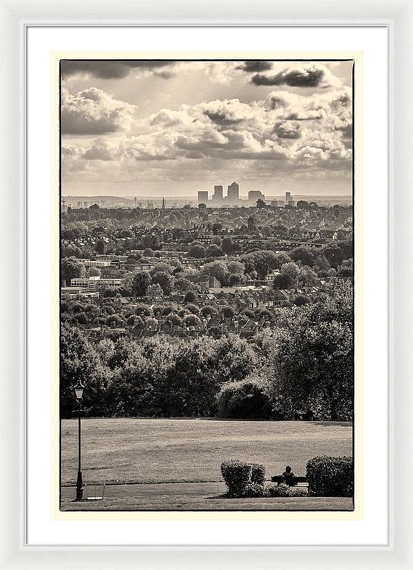 What a Great View of London Town - Framed Print