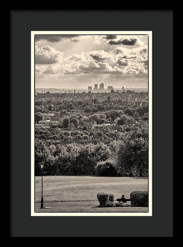 What a Great View of London Town - Framed Print