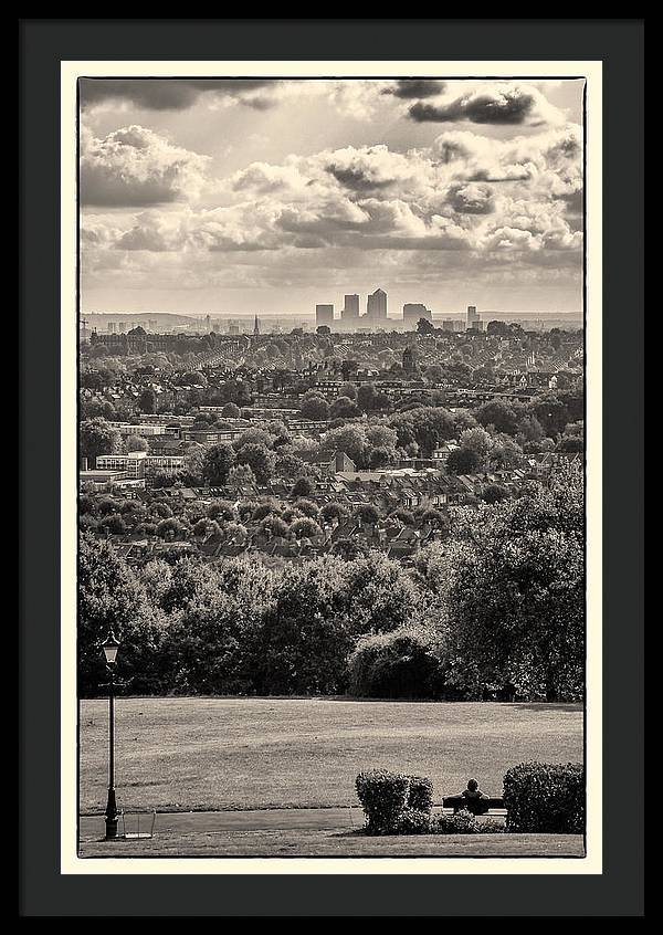 What a Great View of London Town - Framed Print