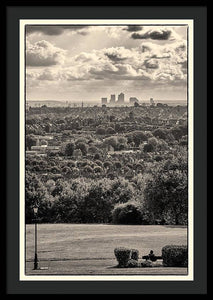 What a Great View of London Town - Framed Print