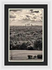 What a Great View of London Town - Framed Print