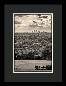 What a Great View of London Town - Framed Print